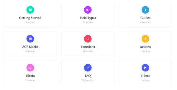 Documentación de Advanced Custom Fields